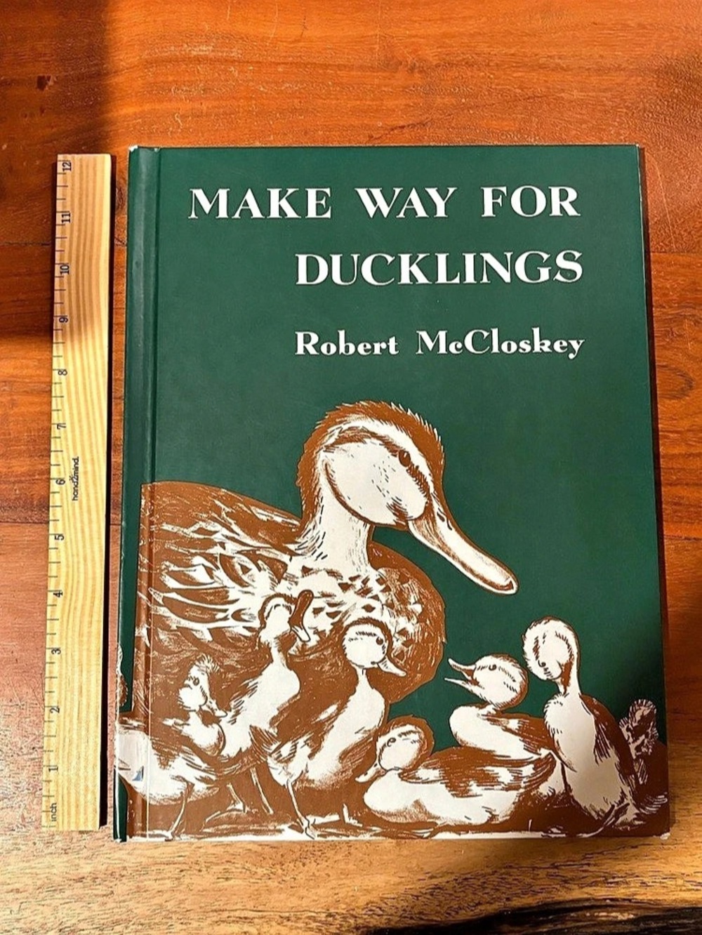Viking Press Make Way for Ducklings Robert McCloskey Illustrated Print Book